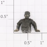 Lionel 50-83 Gauge Olive Green Seated Rotating Crew Man Figure. Fixed Price $5.00.