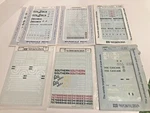 Vintage Microscale Ho Train Car Decals New Sheets Sold Seperately. Fixed Price $6.99.