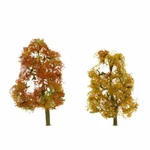 Jtt (ho-scale) 92063 Premium Tree, Autumn Sycamore 3.5-4" (2-PACK). Fixed Price $8.95.