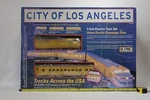 K-line City Of Los Angeles Union Pacific 4 Unit Train Set K-1733 Lnib A5. Fixed Price $249.95.