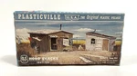 Scarce Plasticville Usa 1627-100 Hobo Shacks C10 Mint. Fixed Price $175.00.