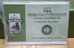 Lionel Hallmark Norfolk And Western Steam Locomotive #746 W/tender. Fixed Price $12.00.