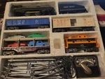 Marx Train Set Union Pacific 52875/666 Steam Locomotive Cars+track+transformer. Fixed Price $263.20.