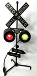American Train Signal Railroad Crossing Station From New York To. Fixed Price $68.79.