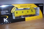 K-line Train K616-1252 Chesapeake & Ohio "o" Scale Wood-sided Caboose. Fixed Price $90.00.