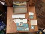 Bachmann Plasticville U.s.a Trailer 1504-89 Os Gauge Turquoise Sides, White Roof. Fixed Price $29.95.