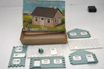 Vintage Plasticville Usa Scale #1630-100 Cape Cod House W/box. Fixed Price $18.00.