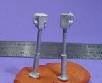 O/ON3/ON30 Railroad Phone Stands 1/48 Wiseman Model Services Detail Parts O390. Fixed Price $5.00.