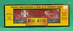 Rail King By Mth #RK-7406L Santa Fe Red Box Car New Old Stock. Fixed Price $42.75.