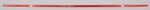 Lionel 2561-12 Left Hand Santa Fe Vista Valley Aluminum Car Adhesive Strip (10). Fixed Price $30.00.
