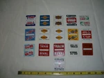 Lionel 156 256 356 Metal For Fences Sunoco Rival Etc You Get 16 Signs!. Fixed Price $79.94.