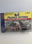 Life-like Trains Ho Scale #1186 Hand-painted People Sitting Bench 7PC RM519124. Fixed Price $8.95.