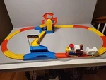 Vintage Tomy Playrail Merry Go Train Set 1011 Complete Original Box. Fixed Price $32.99.