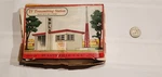 Vintage Plasticville Tv Transmitting Station 1618 & Box - 1952. Fixed Price $25.00.