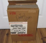 **empty Box Only** Lionel 6-1766 Service Station Special Set 1977 B&o Budd Train. Fixed Price $50.00.