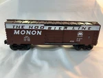 Lionel 6-19289 Scale Monon Hoosier Line Boxcar #6464-197. Fixed Price $32.72.