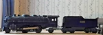 Marx 2-4-2 Cylinder Smoke Loco Erie Railway Double-reduction Rd# 666 O-27. Fixed Price $279.00.