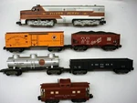 American Flyer Silver Flash Diesel Freight Set Lot 5-S75. Fixed Price $199.99.
