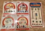 Model Power Ho Scale People, Sitting, Fat, Four Packs New On Card + 1 Life-like. Fixed Price $29.95.