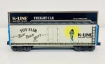 K-line Toy Fair Reefer New York City K-1997TF. Fixed Price $19.95.
