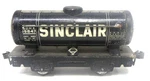Marx Sinclair Oil Tanker S.d.r.x. 19847 Railroad Car Tin Litho. Fixed Price $22.99.