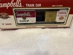 K-line Gauge K649201 Campbell's 125TH Anniversary Box Car Nib. Fixed Price $31.50.