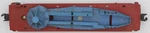 Lionel 6650-4 Red Missile Launching Car W/ Turret. Fixed Price $20.00.