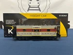 K-line Lackawanna #909 Bay Window Smoking Caboose K612-1471. Fixed Price $99.99.