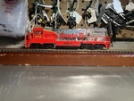 Bachmann Ho Santa Fe U33B 350 Diesel Engine. Fixed Price $17.00.