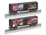Tony Stewart Lionel Trains #14 3 Time Champion Commemorative O-gauge Boxcar. Fixed Price $74.99.