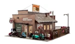Woodland Scenics Landmark Structures Built & Ready Deuce's Bike Shop, Scale. Fixed Price $193.40.