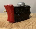 Vintage Marx Tnt Wind-up Toy Locomotive, Missing Key.. Fixed Price $15.00.