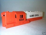 Lionel 8254 GP7 GP9 Shell Parts Ex. Fixed Price $47.49.