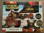 Fao Schwarz 30-PIECE Motorized Train Set With Sound. Fixed Price $140.00.