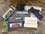 Ahm Ho Scale Train Set - Locomotive. Cars. Track. Accessories. 1986. Nib. Fixed Price $60.00.