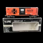 K-line Collector Club Santa Steel Sided Classic Reefer K-90010 O/027 Gauge. Fixed Price $30.00.