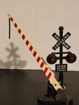 Lionel 6-2162 Automatic Crossing Gate & Signal Missing Reflector Insert. Fixed Price $9.00.