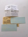 Champ Decals Gauge CN-477: Burlington Northern Caboose. Fixed Price $12.00.