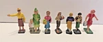 (7) Plasticville/k Line Scale Women Figures Vintage Hand Painted. Fixed Price $29.95.