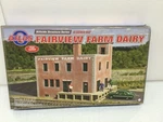 Atlas #6909 Hillside Structure Fairview Farm Dairy Kit Scale Unopened Box. Fixed Price $74.95.