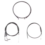 Black +8" Cable & Brake Line Bsc Kit 1996-2013 Harley-davidson Sportster. Fixed Price $269.66.