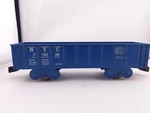 Marx O/O27 Gauge New York Central System Blue Nyc 715100 4-WHEEL Gondola Train. Fixed Price $5.49.