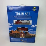 Athearn Ho Scale Santa Fe Warbonnet Train Set 29308 Powerpack. Fixed Price $124.97.