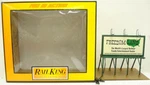 Mth 30-90045 Freedom Land Lighted Billboard Ln/box. Fixed Price $36.47.