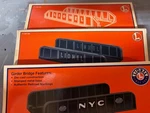Lionel #12730 Girder Bridge, 6-14117 Nyc And 6-22907. Fixed Price $50.00.