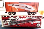 Modern Marx 7342-1 Western Pacific 1994 3031 Orange Box Car With. Fixed Price $60.00.