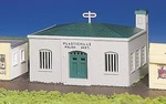 Bachmann Police Station Kit - Ho Scale Model Railroad Building #45145. Fixed Price $22.32.