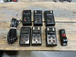 7 Lionel Train Automatic Switch Controllers Post War Gauge & 20' Of New Wire. Fixed Price $30.00.
