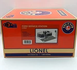 Lionel 2129360 Plug-expand-play Ford Service Station Building Nib. Fixed Price $150.00.