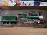 Thomas Kinkade Christmas Express Train Locomotive Passenger Caboose Tyco. Fixed Price $130.00.